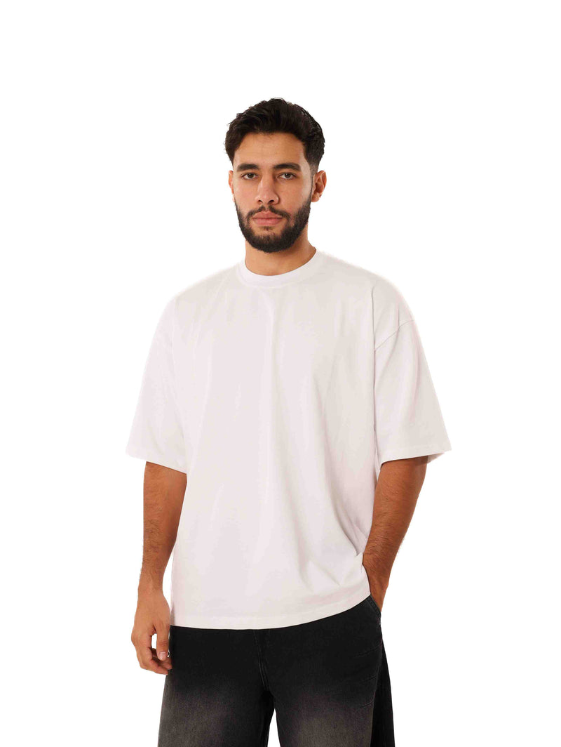 Initials oversized basic t-shirt