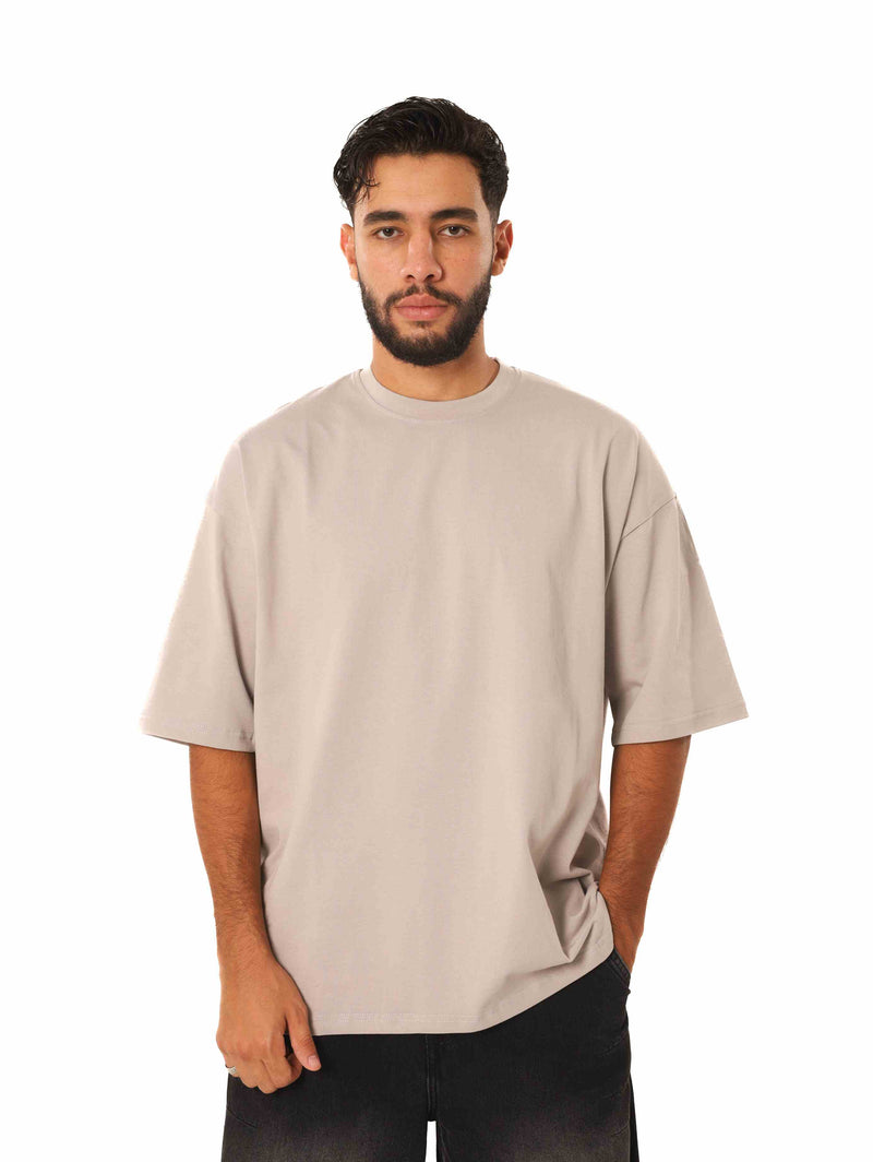 Initials oversized basic t-shirt